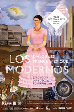 Affiche_los_modernos_Frida Kahlo