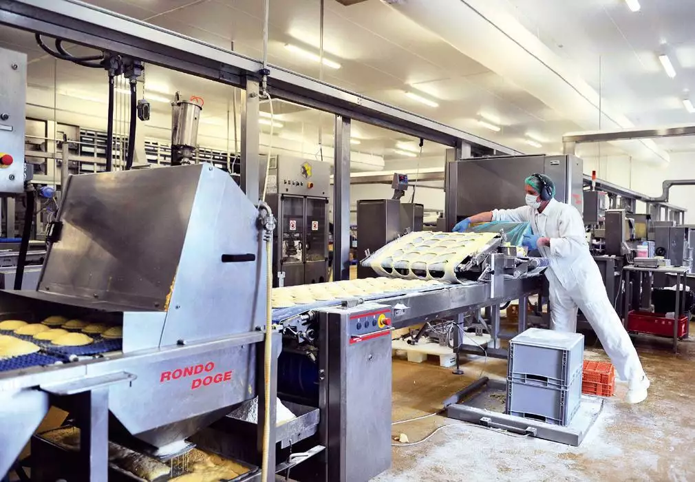 Chaine de production - Usine Valentin Traiteur à Mably